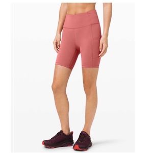 Lululemon Fast and free size4，8“ shorts